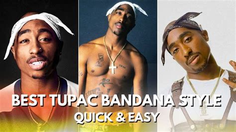 bandana like 2pac.